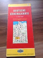 Straßenkarte deutsche general gebraucht kaufen  Berlin