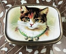 Cat portrait metal for sale  Ellenwood