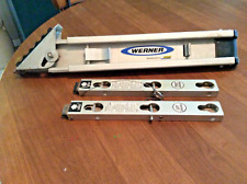 Nivelador de escalera Werner Quick Click con 2 accesorios de unidad base. segunda mano  Embacar hacia Argentina