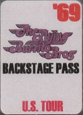 The Flying Burrito Brothers 1969 gira de Estados Unidos entre bastidores pase de concierto/nuevo como nuevo 2 como nuevo segunda mano  Embacar hacia Argentina
