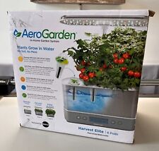AeroGarden Harvest Elite Stainless Steel 6 Pod In-Home Garden System, used for sale  Shipping to South Africa