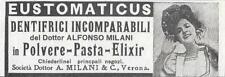 Eustomaticus dentifrici incomp usato  Diano San Pietro