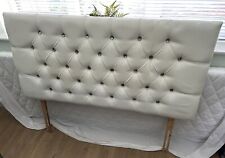 Cream headboard double for sale  CANVEY ISLAND