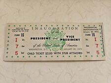 Presidential inauguration tick for sale  Palm City