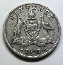 1925 australian sixpence for sale  AXMINSTER