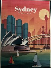 Sydney poster retro for sale  Ashburn