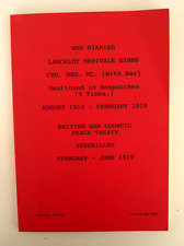 Transcribed war diaries for sale  STROUD