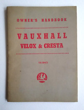 Vintage vauxhall velox for sale  WALLASEY