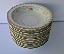 Vintage ALADDIN Fine China Sussex Set of 12 Dessert Bowls Japan for sale  Shipping to South Africa