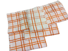 Orange tea towel for sale  SLOUGH