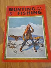 1936 hunting fishing for sale  Elsinore