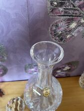 Crystal decanter for sale  LANARK