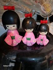 Japanese wooden three for sale  BRIGHTON