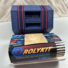Estojo organizador portátil vintage Rolykit azul caixa de armazenamento enrolável comprar usado  Enviando para Brazil