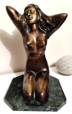 Sculpture bronze femme d'occasion  Frénouville