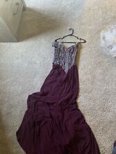 Burgundy prom dress for sale  Plainfield