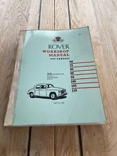 rover p4 workshop manual for sale  SOUTHPORT