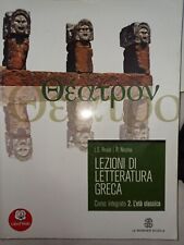 Lezioni letteratura greca. usato  Paterno