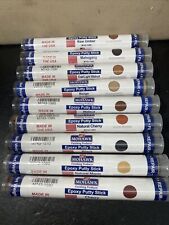 Lot (9) Mohawk Epoxy Putty Stick  for Permanently Repairing Wood Extra 15 Marks for sale  Shipping to South Africa