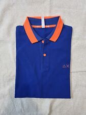 polo cotone blu usato  Torrile