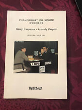 Championnat échecs garry d'occasion  Paris XX
