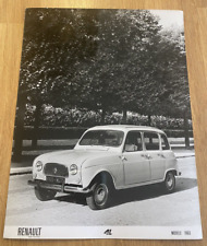 Photo de Presse RENAULT 4 L Super  (2) - Modèle 1963 - 24 x 18 cm. comprar usado  Enviando para Brazil