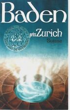 Póster original vintage BADEN CERCA DE ZURICH BAÑOS DE SALUD 1938 segunda mano  Embacar hacia Argentina