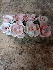 Vtg capodimonte roses for sale  Beaumont