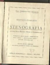 Trattato completo stenografia usato  Benevento