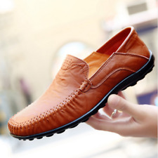 Mocassins masculinos de couro mocassins masculinos sapatos de couro macio comprar usado  Enviando para Brazil