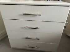 White chest drawers for sale  ROTHERHAM