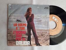 Dalida colpa tua usato  Chiari