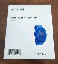 Relógio azul Nixon Time Teller Beastie Boys ainda novo na caixa nunca usado limitado, usado comprar usado  Enviando para Brazil