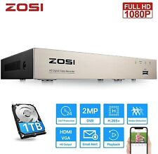 Zosi 8ch 1080p for sale  TAMWORTH