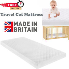 Used, EXTRA THICK QUILTED BABY TRAVEL COT BED TODDLER MATTRESS BREATHABLE UK ALL SIZES for sale  Shipping to South Africa