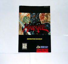 Hagane The Final Conflict 1994 Manual original EUA NTSC Super Nintendo Snes comprar usado  Enviando para Brazil