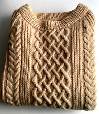 hand knit aran sweaters for sale  SHETLAND