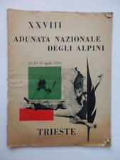 Adunata nazionale alpini usato  Trieste