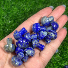 10 peças atacado natural ponto azul cristal quartzo mini cogumelo esculpido rocha Reiki, usado comprar usado  Enviando para Brazil