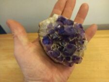 Purple amethyst geode for sale  LEIGH