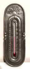 Thermomètre ancien étain d'occasion  Frénouville