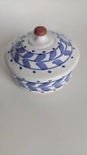 Blue white pottery for sale  KILGETTY