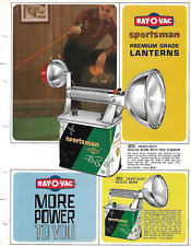 CATÁLOGO DE LANTERNAS VINTAGE 1968 RAY-O-VAC! SPORTMAN/HEAD LITES/FLOATING/HUNTER ++ comprar usado  Enviando para Brazil