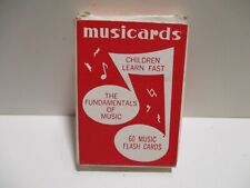 Music flash cards. for sale  Quincy