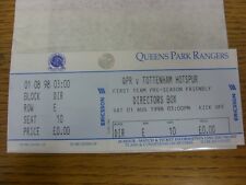 1998 ticket queens for sale  BIRMINGHAM