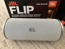 Alto-falante Bluetooth sem fio portátil JBL Flip 1 (1ª geração) branco completo na caixa comprar usado  Enviando para Brazil