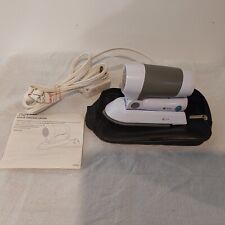BROOKSTONE MINI FOLDING TRAVEL HAIR DRYER/IRON W - BAG ( USED ) for sale  Shipping to South Africa