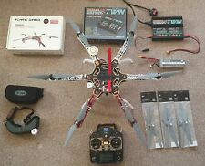 DJI F550 Hexacopter Futaba T8J Radio Fatshark Goggles Sigma Charger Naza V2 IOSD for sale  Shipping to South Africa