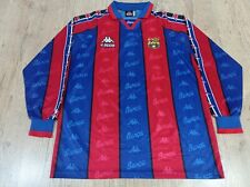 Camiseta deportiva de fútbol del FC Barcelona - Home - 1995/1997 - Giovanni - L/S, usado segunda mano  Embacar hacia Argentina