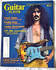 Revista de guitarrista janeiro 1977 Frank Zappa, Lindsay Buckingham QUASE EM PERFEITO ESTADO Q1 comprar usado  Enviando para Brazil